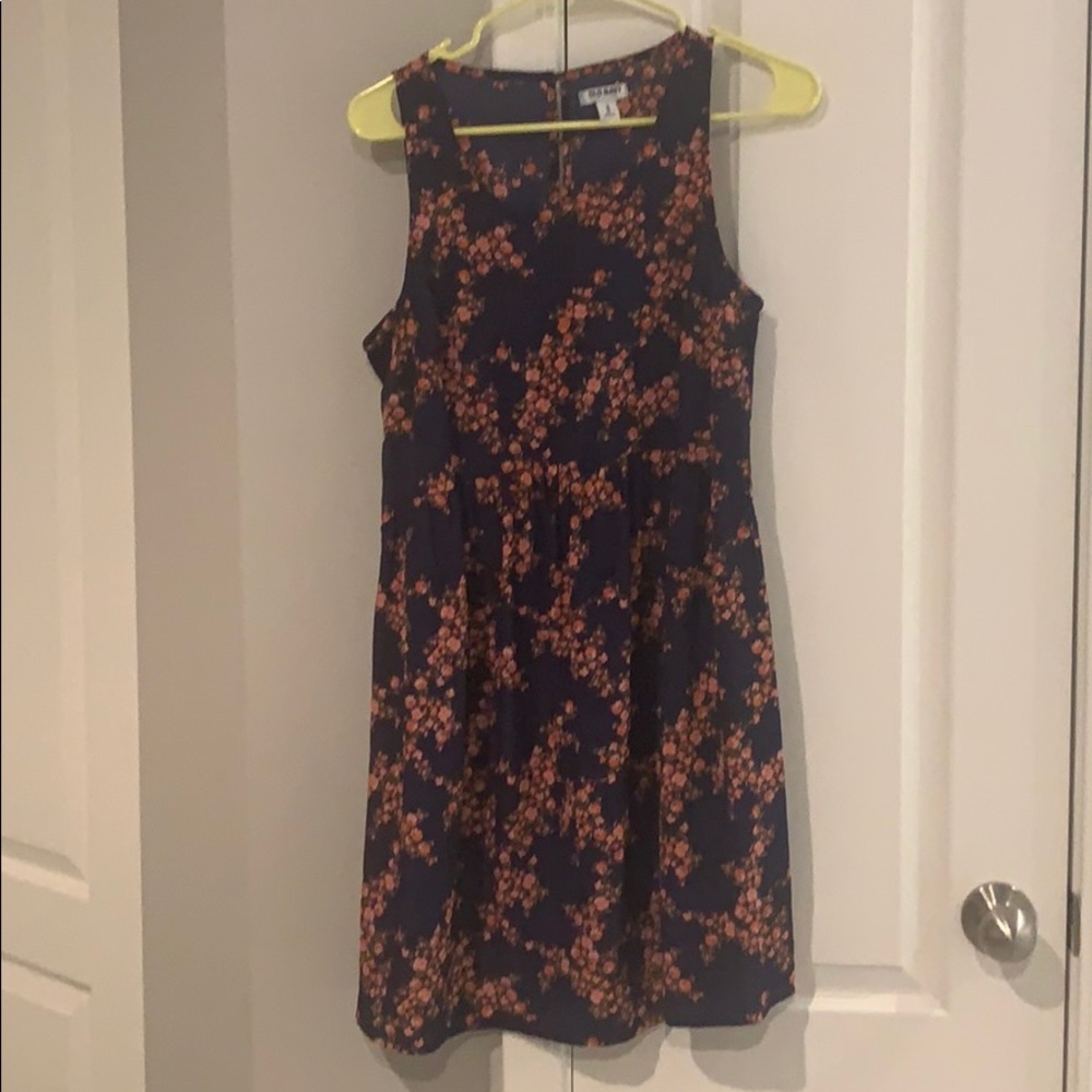 Floral dress. Good for work!